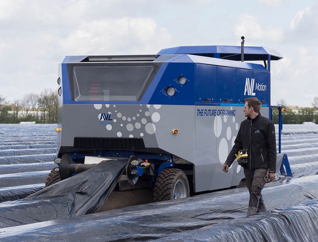 AvL Motion Compact S9000: Efficient Asparagus Harvesting