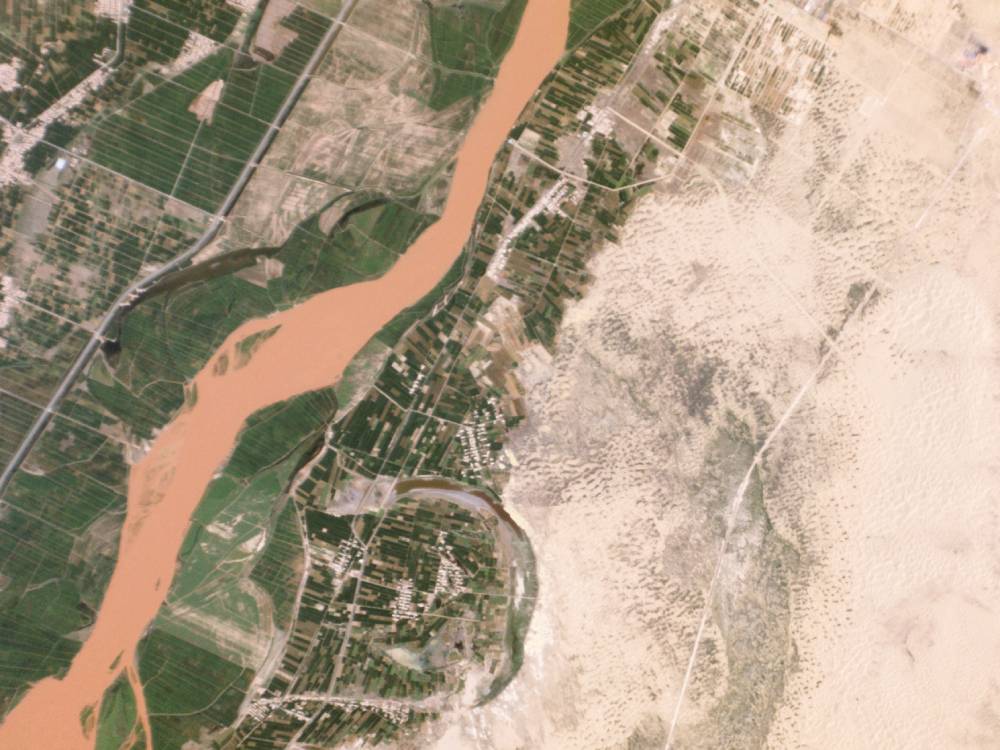 Desertification Control Project, Ningxia China