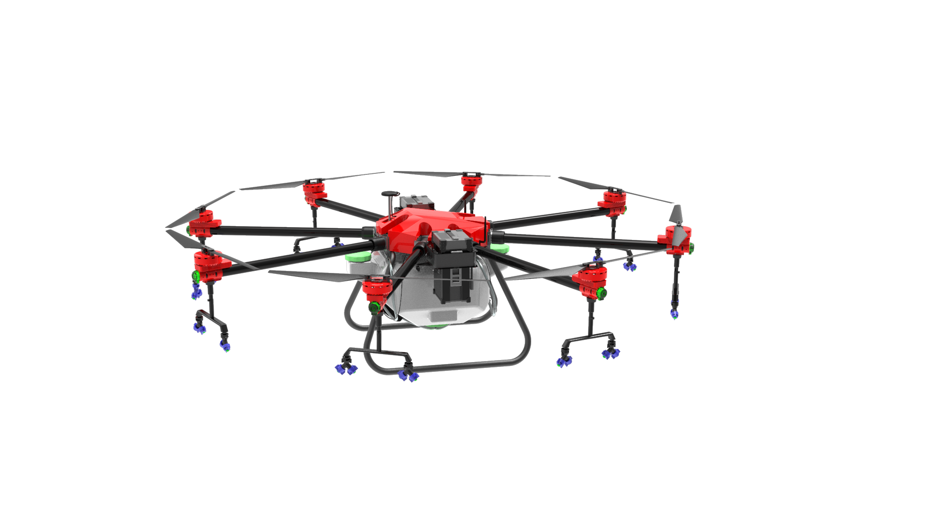 Brouav D52L-8: Large-Load Spraying Drone - view 2