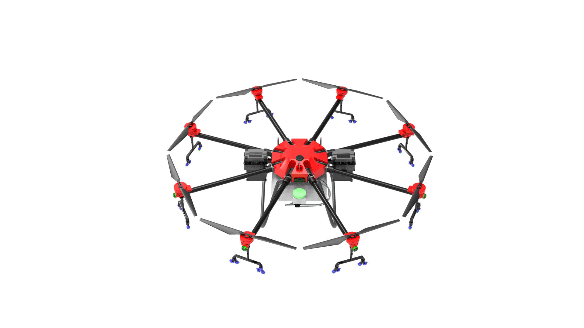 Brouav D52L-8: Large-Load Spraying Drone - view 4