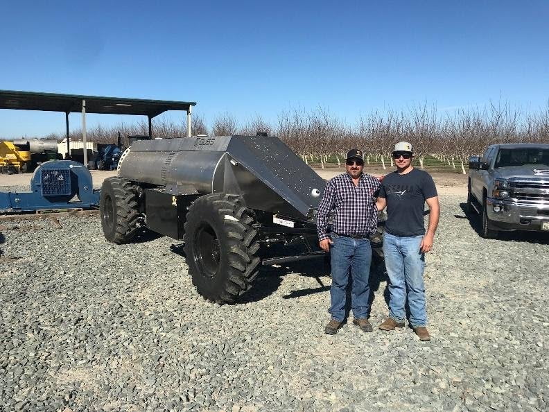 Mini GUSS: Autonomous Orchard Sprayer - view 4