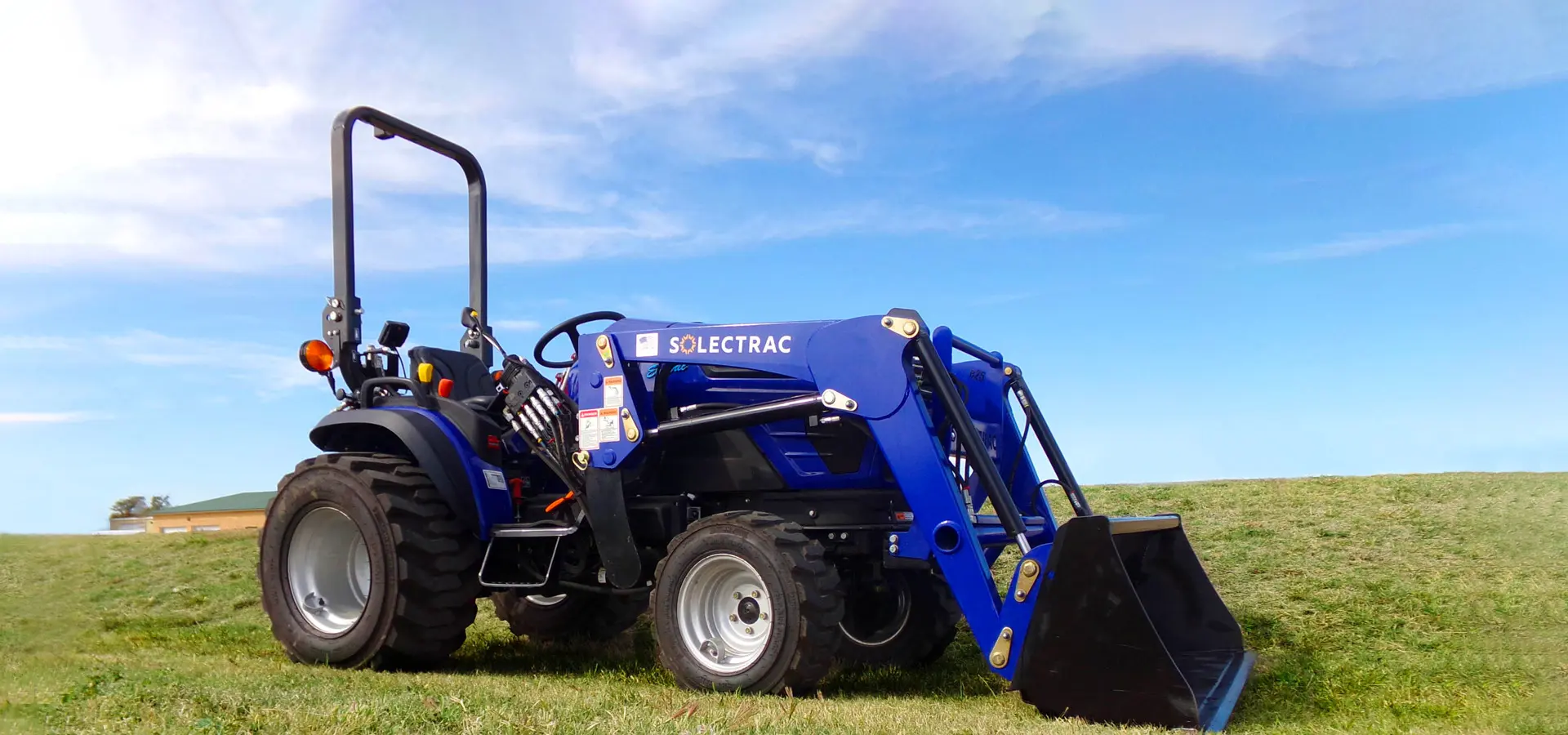 Solectrac e25G Gear: Electric Utility Tractor - view 4