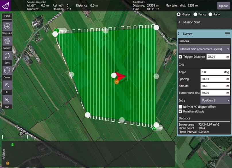 VTol Agrobee 200: High-Capacity Agricultural Drone - view 3