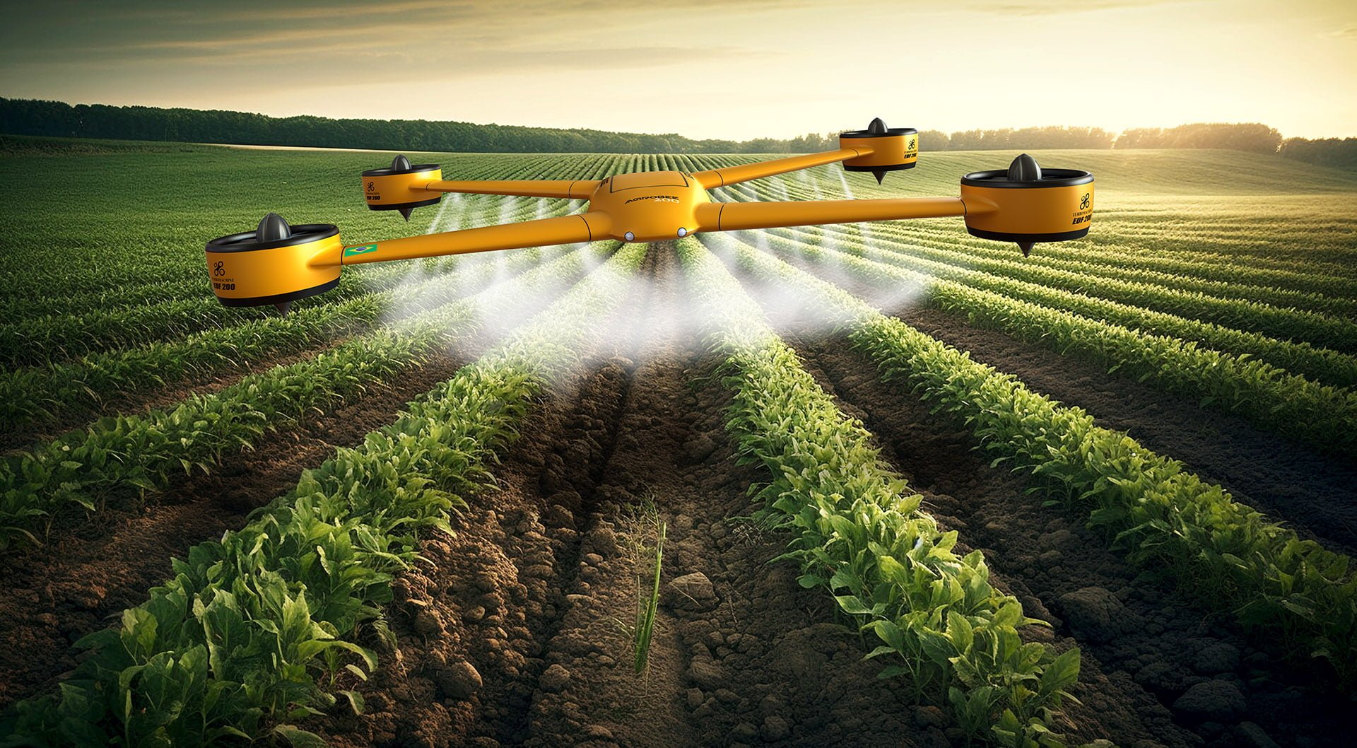 VTol Agrobee 200: High-Capacity Agricultural Drone - view 2